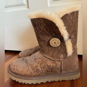 UGG Brown Shearling Boots Size 5
